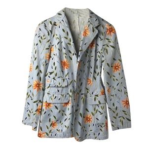 Floral summer beautiful jacket MOSCHINO